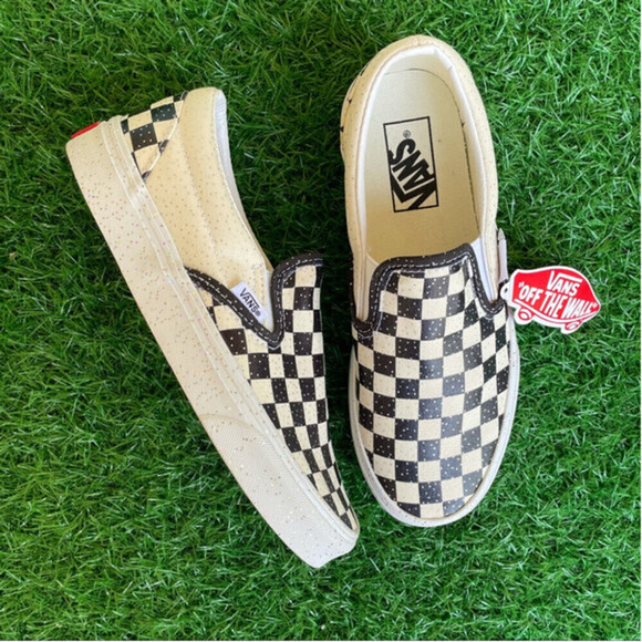 Vans Classic Slip On Checkerboard Glitter - Picture 3 of 6